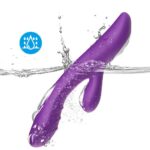 PRIME TOYS Spark Isıtmalı Klitoris ve G Spot Uyarıcı 2 in 1 Rabbit Vibratör - Mor - Görsel 7