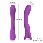 TOPS Anal ve G Nokta Uyarıcı Su Geçirmez Wand Massager Vibratör Dildo - Görsel 8