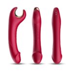 PRIME TOYS Tornado 360° Dönebilen Su Geçirmez G Nokta Uyarıcı Vibratör - Bordo - Görsel 7
