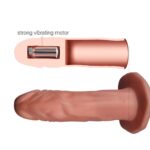 Titreşimli İçi Boş Belden Bağlamalı Penis - Vibrating Unisex Hollow Strap On - Görsel 7