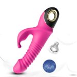 PRIME TOYS Zing İleri Geri ve Rotasyon Hareketli Su Geçirmez Klitoris Uyarıcı Rabbit Vibratör - Görsel 6