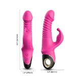 PRIME TOYS Zing İleri Geri ve Rotasyon Hareketli Su Geçirmez Klitoris Uyarıcı Rabbit Vibratör - Görsel 8