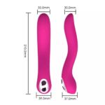 ZOE Yeni Nesil Vajina Kıvrımı Tasarımı ve G-Spot Uyarıcı Masaj Vibratör - Görsel 6