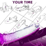 MYST COLOR Dildo Realistik Jel Dokuda Testissiz Ultra Yumuşak Şeffaf Mor Yapay Penis - Görsel 2