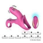 RANGER PRO Klitoris ve G Nokta Uyarıcı Testis ve Penis Halkası - Pembe - Görsel 2
