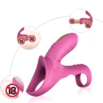 RANGER PRO Klitoris ve G Nokta Uyarıcı Testis ve Penis Halkası - Pembe - Görsel 3