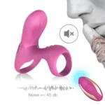 RANGER PRO Klitoris ve G Nokta Uyarıcı Testis ve Penis Halkası - Pembe - Görsel 4