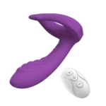 REAM Kablosuz Kumandalı Çiftlere Özel Penis Vajina Göğüs Ucu Masaj Vibratör - Görsel 2