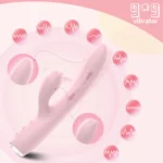 Romance of Spring Şarjlı Isıtmalı Titreşimli İleri Geri Hareketli 3 in 1 Rabbit Vibratör - Görsel 3
