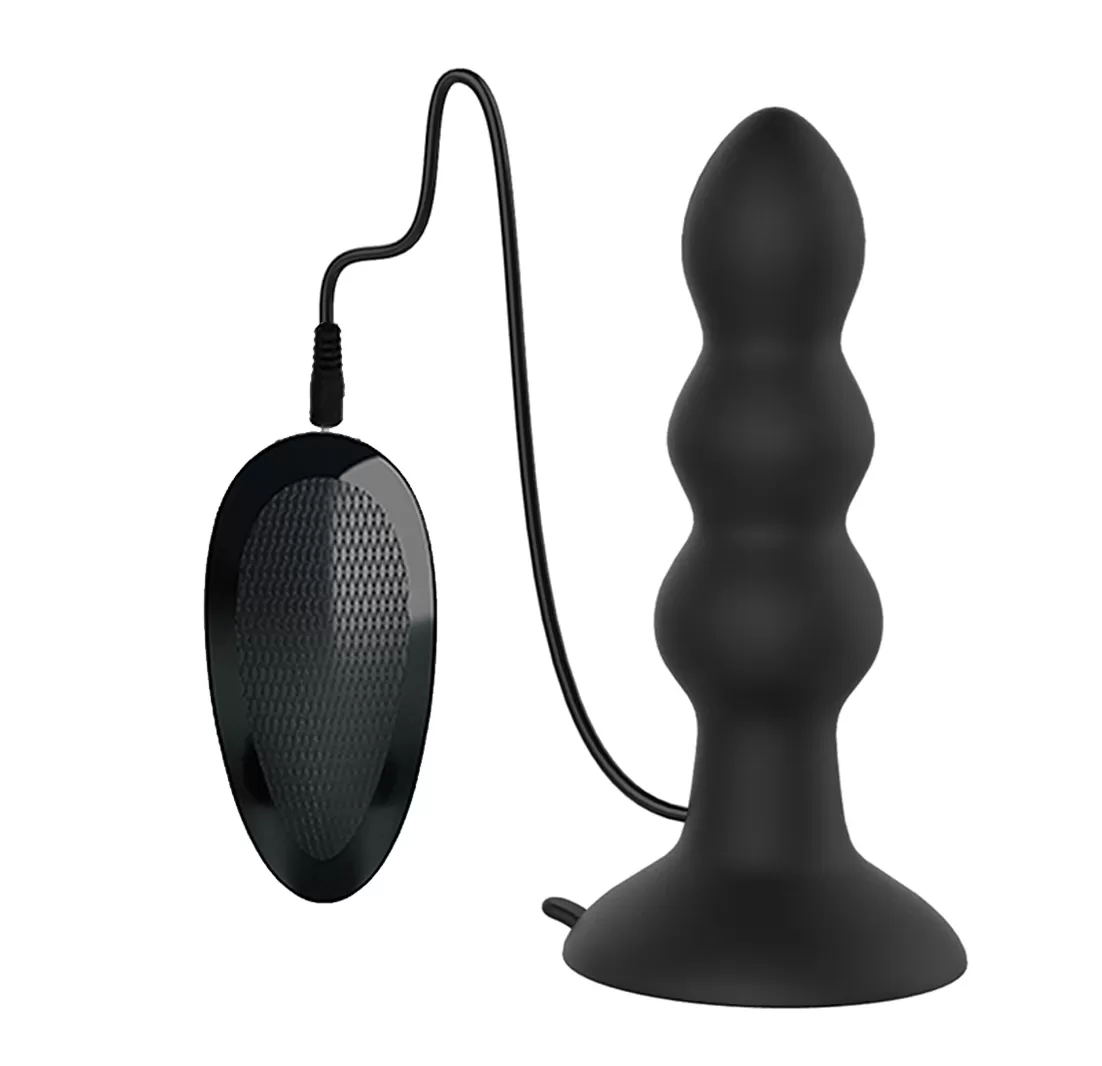 RON Uzaktan Kumandalı Güçlü Titreşimli Boğumlu Vantuzlu Silikon Anal Plug Vibratör - 1 RON Uzaktan Kumandalı Güçlü Titreşimli Boğumlu Vantuzlu Silikon Anal Plug Vibratör - Görsel 1