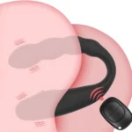Şarjlı Kablosuz Kumandalı Anal Beads Prostat Masaj U Tipi Klitoris G Nokta Uyarıcı 2 in 1 Vibratör - Görsel 2