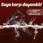 Şarjlı Telefon Kontrollü Perine Uyarıcı Kılıf G Nokta Uyarıcı Titreşimli Penis Halkası - Görsel 7