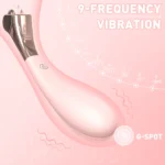 Seductive Wheel Şarjlı Çift Uçlu Kullanım G Nokta Uyarıcı 2 in 1 Gıdıklayıcı Masaj Vibratörü - Görsel 4