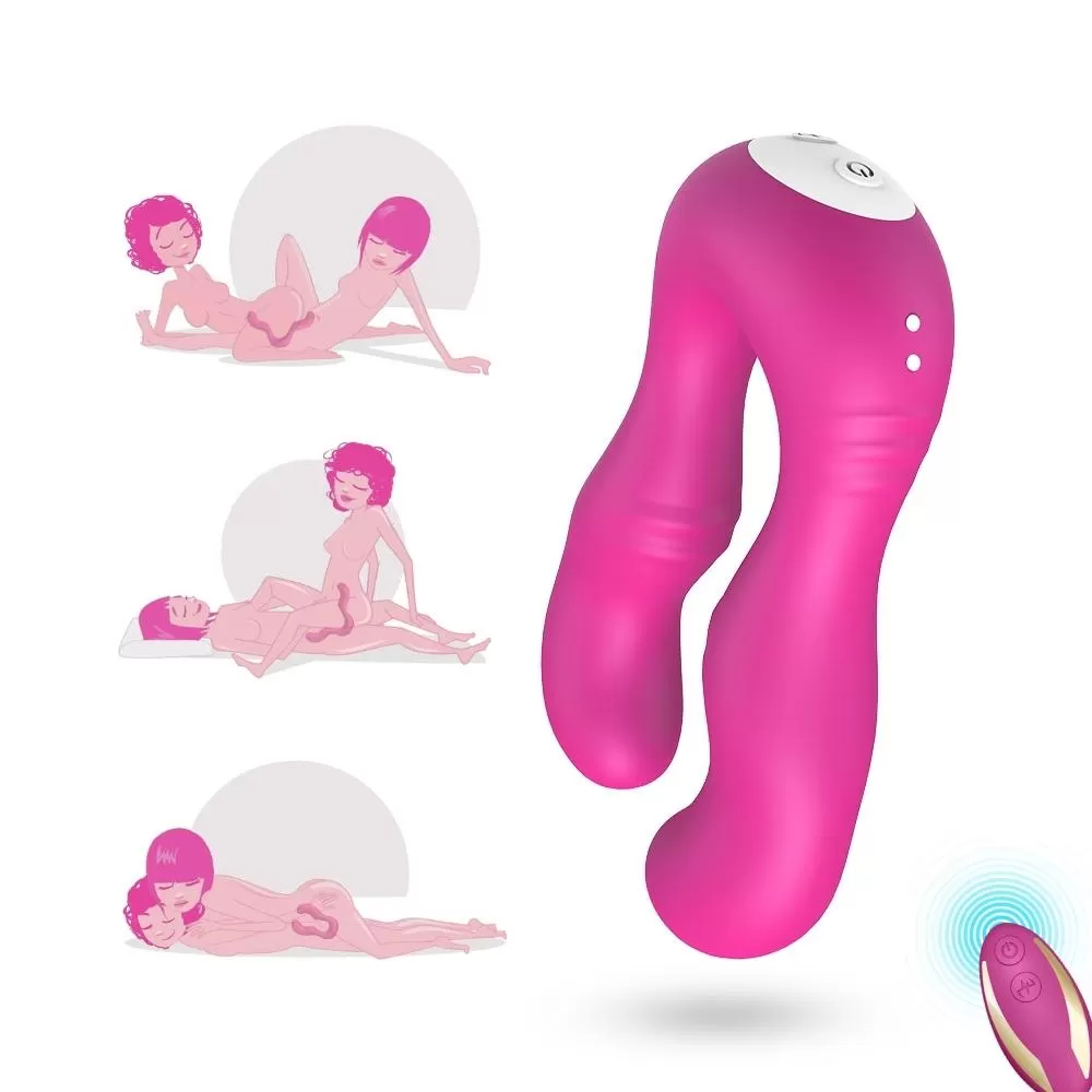 SERAPH PRO Kablosuz Kumandalı Strapless Çift Taraflı G Spot Çatal Vibratör - Pembe - 1 SERAPH PRO Kablosuz Kumandalı Strapless Çift Taraflı G Spot Çatal Vibratör - Pembe - Görsel 1