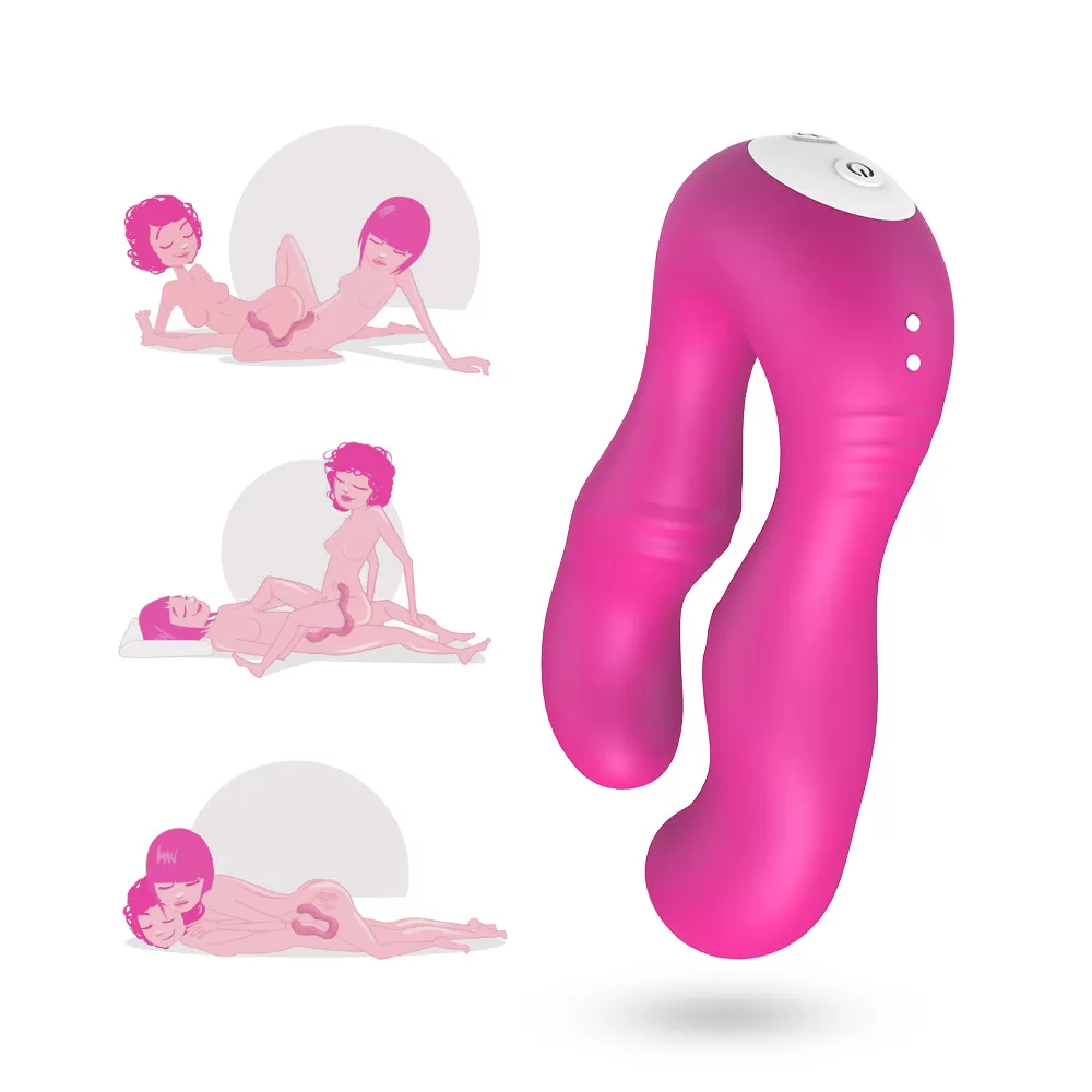 SERAPH Strapless Çift Taraflı G Spot Çatal Vibratör - Pembe - 1 SERAPH Strapless Çift Taraflı G Spot Çatal Vibratör - Pembe - Görsel 1