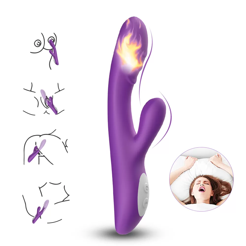 PRIME TOYS Spark Isıtmalı Klitoris ve G Spot Uyarıcı 2 in 1 Rabbit Vibratör - Mor - 1 PRIME TOYS Spark Isıtmalı Klitoris ve G Spot Uyarıcı 2 in 1 Rabbit Vibratör - Mor - Görsel 1