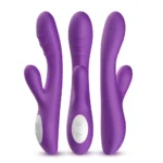 PRIME TOYS Spark Isıtmalı Klitoris ve G Spot Uyarıcı 2 in 1 Rabbit Vibratör - Mor - Görsel 5