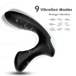 PRIME TOYS Storm Manyetik Şarjlı Uzaktan Kumandalı Perine ve Prostat Uyarıcı Masaj Vibratör - Görsel 4