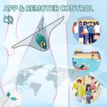 PRIME TOYS Telefon Kontrollü Manyetik Klipsli Külot İçi Giyilebilir Panty App 3 in 1 Vibratör - Görsel 4