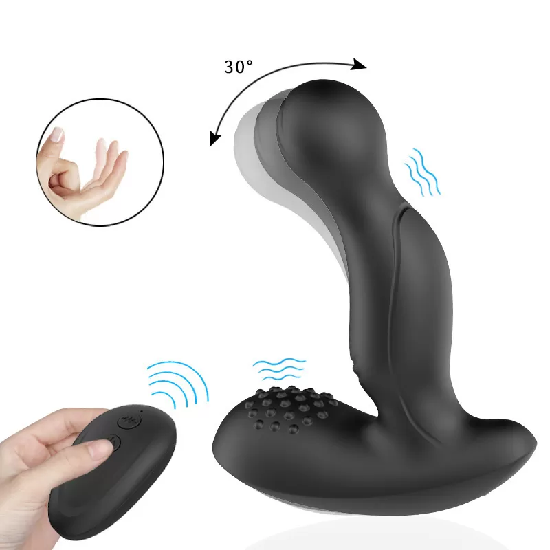 TERE Kablosuz Kumandalı 30° Açılı Perine ve Prostat Uyarıcı 3 in 1 Vibratör - 1 TERE Kablosuz Kumandalı 30° Açılı Perine ve Prostat Uyarıcı 3 in 1 Vibratör - Görsel 1
