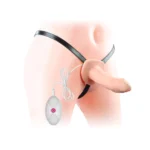 Titreşimli İçi Boş Belden Bağlamalı Penis - Vibrating Unisex Hollow Strap On - Görsel 2