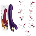 PRIME TOYS Tornado 360° Dönebilen Su Geçirmez G Nokta Uyarıcı Vibratör - Mor