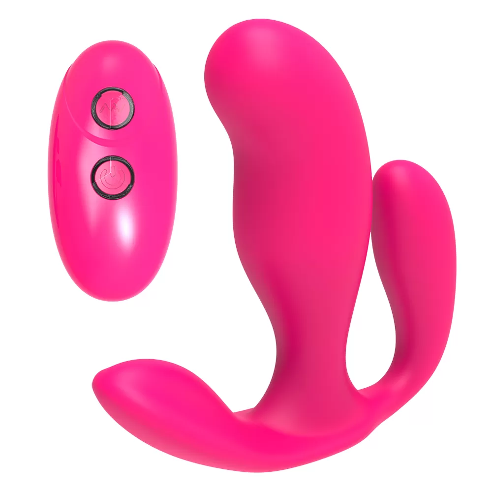 TRI-WE Kablosuz Kumandalı Manyetik Şarjlı 3 in 1 Giyilebilir Vibratör - Pembe - 1 TRI-WE Kablosuz Kumandalı Manyetik Şarjlı 3 in 1 Giyilebilir Vibratör - Pembe - Görsel 1
