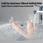 Ultra Soft Realistic Double Ended Dildo Yumuşak Doku Gerçekçi Çift Taraflı Realistik Yapay Penis 33 CM - Görsel 6