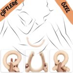 Ultra Soft Realistic Double Ended Dildo Yumuşak Doku Gerçekçi Çift Taraflı Büyük Boy Realistik Yapay Penis 43 CM - Görsel 8