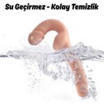 Ultra Soft Realistic Strapless Strap-on Double Dildo Yumuşak Doku Gerçekçi Çift Taraflı Realistik Yapay Penis - Görsel 4