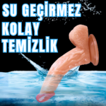 UNIQUE Realistik Dokuda Kavisli Dildo Vantuzlu Gerçekçi Yapay Penis 15 CM - Görsel 7