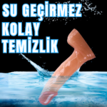 UNIQUE Realistik Dokuda Mini Dildo Gerçekçi Yapay Penis 12 CM - Görsel 6