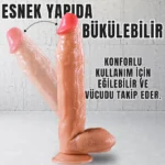 UNIQUE XL Realistik Dokuda Damarlı Kalın Dildo Vantuzlu Büyük Boy Gerçekçi Yapay Penis 30 CM - Görsel 4