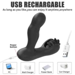 Uzaktan Kumandalı Akıllı Isıtmalı Dil Hareketli ve Titreşimli G-Spot Uyarıcı Su Geçirmez 2 in 1 Vibratör - Görsel 5