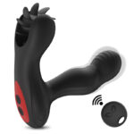 Uzaktan Kumandalı Akıllı Isıtmalı Dil Hareketli ve Titreşimli G-Spot Uyarıcı Su Geçirmez 2 in 1 Vibratör - Görsel 6