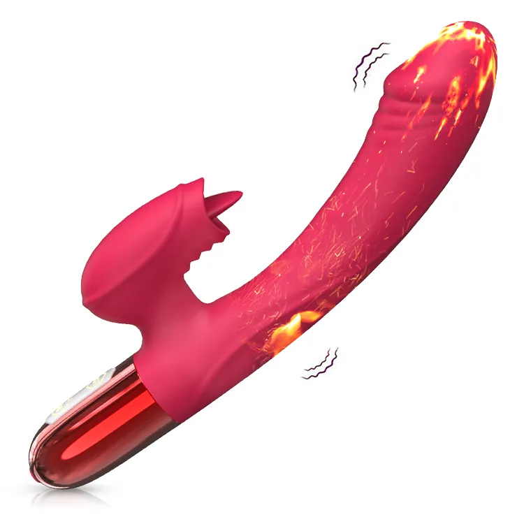 V2 Şarjlı Akıllı Isıtmalı Güçlü Titreşimli G-Spot Klitoris Uyarıcı Yapay Penis 2 in 1 Dil Vibratör - 1 V2 Şarjlı Akıllı Isıtmalı Güçlü Titreşimli G-Spot Klitoris Uyarıcı Yapay Penis 2 in 1 Dil Vibratör - Görsel 1