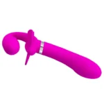 Şarjlı Strapless Strapon Titreşimli Dildo G Nokta Klitoris Uyarıcı Giyilebilir 2 in 1 Çift Vibratörü - Görsel 5