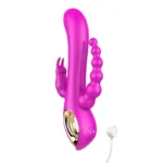VETIRY Triple Curve Şarjlı 3 in 1 Rabbit Vibratör - Görsel 3
