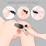 Visual Rivet Şarjlı Güçlü Titreşimli Prostat Masaj Uyarıcı ve Anal Vibratör - Görsel 2
