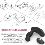 WENKER Kablosuz Kumandalı Perine ve Prostat Uyarıcı Masaj Vibratör - Görsel 2