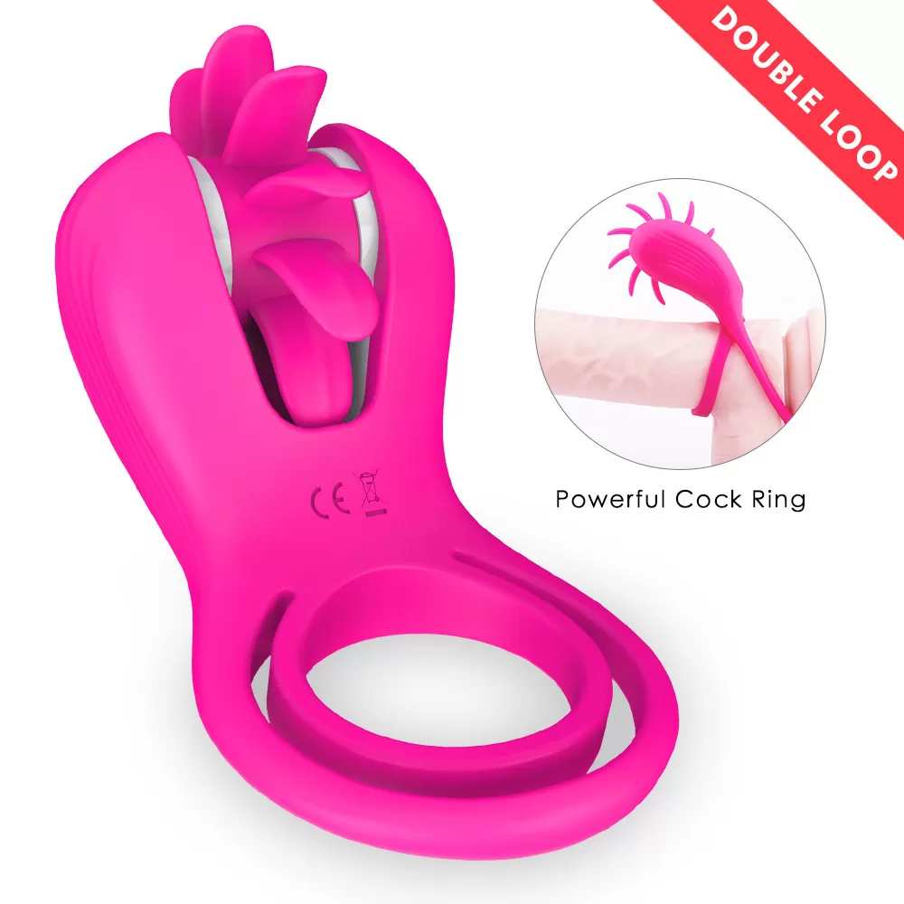 WIND MAGIC Testis ve Penis Halkalı Klitoris Uyarıcı Çiftler İçin Dil Vibratör - 1 WIND MAGIC Testis ve Penis Halkalı Klitoris Uyarıcı Çiftler İçin Dil Vibratör - Görsel 1