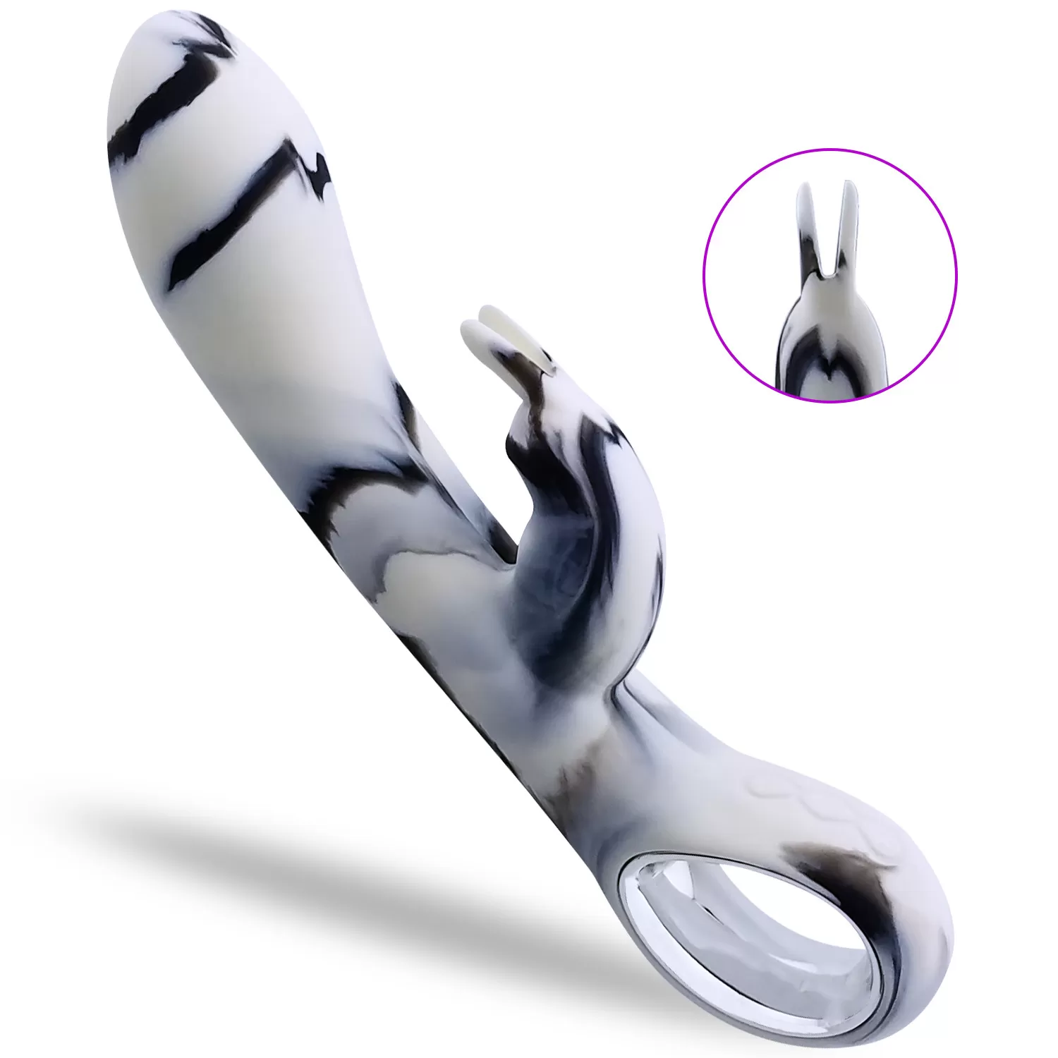 ZERA Tutma Aparatlı Klitoris ve G-Spot Uyarıcı 2 in 1 Rabbit Vibratör - 1 ZERA Tutma Aparatlı Klitoris ve G-Spot Uyarıcı 2 in 1 Rabbit Vibratör - Görsel 1