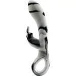 ZERA Tutma Aparatlı Klitoris ve G-Spot Uyarıcı 2 in 1 Rabbit Vibratör - Görsel 2