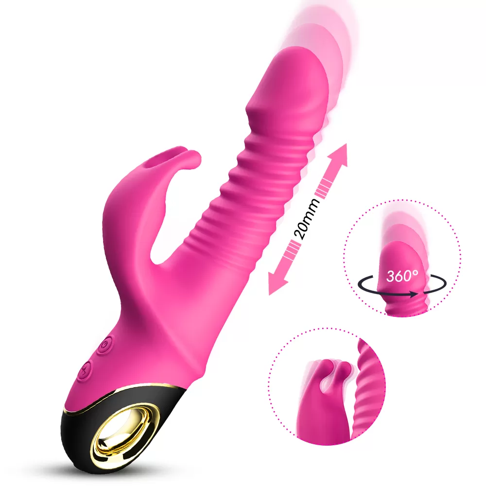 PRIME TOYS Zing İleri Geri ve Rotasyon Hareketli Su Geçirmez Klitoris Uyarıcı Rabbit Vibratör - 1 PRIME TOYS Zing İleri Geri ve Rotasyon Hareketli Su Geçirmez Klitoris Uyarıcı Rabbit Vibratör - Görsel 1