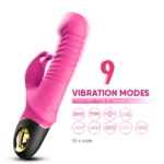 PRIME TOYS Zing İleri Geri ve Rotasyon Hareketli Su Geçirmez Klitoris Uyarıcı Rabbit Vibratör - Görsel 3