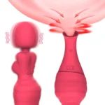 ZIVA Çift Taraflı Klitoris Emiş Güçlü ve Titreşimli Uyarıcı AV Wand Massager - Görsel 2