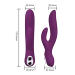 ZOE MAX Yeni Nesil Vajina Kıvrımı Tasarımı ve G-Spot Uyarıcı Masaj Vibratör - Görsel 4